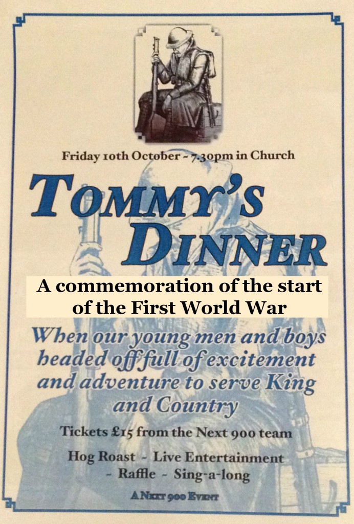 Tommy's dinner poster