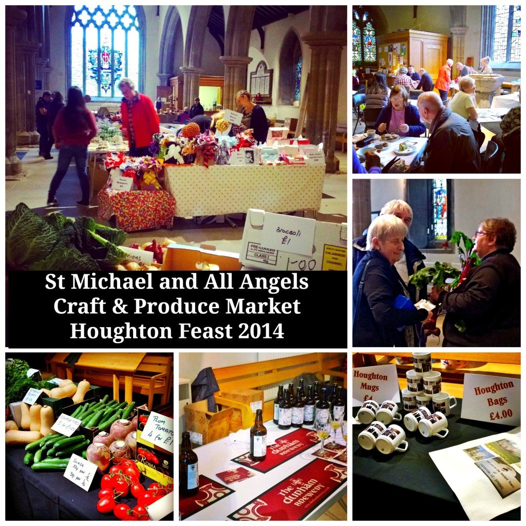 Houghton Feast craft market Collage