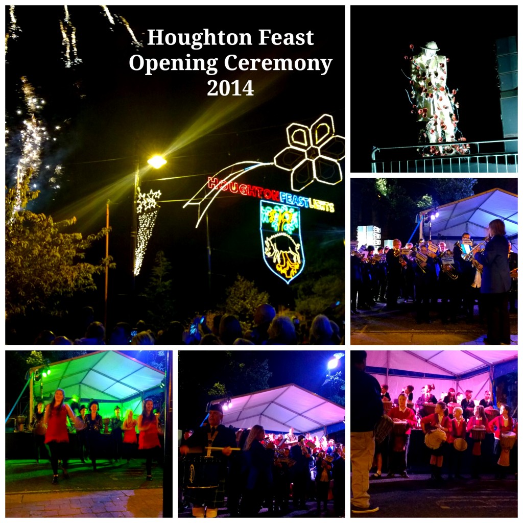 Houghton Feast opening ceremony collage 2014