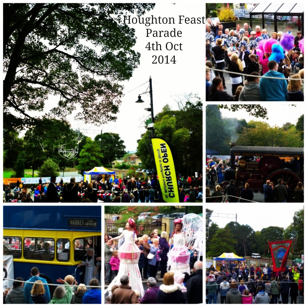 houghton Feast parade collage
