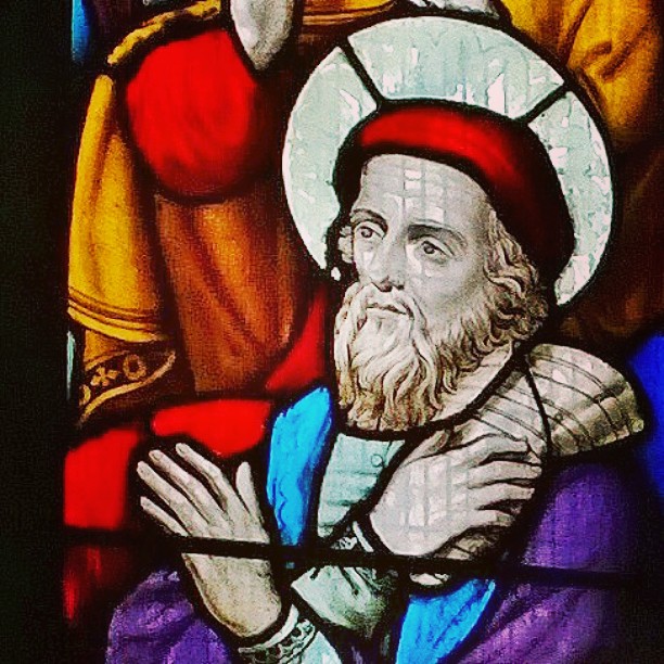 Bernard Gilpin as depicted in our East Window