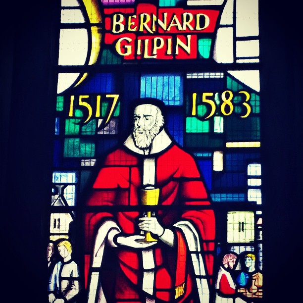 Bernard Gilpin in our great West Window