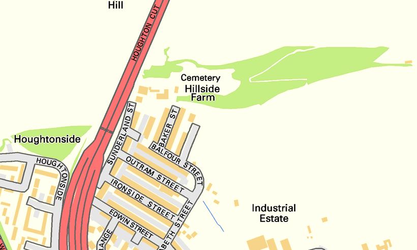 Hillside Cemetery map