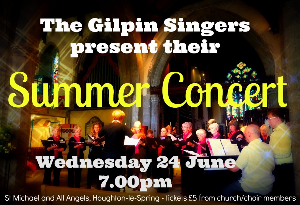 Gilpin Singers Summer Concert 2015