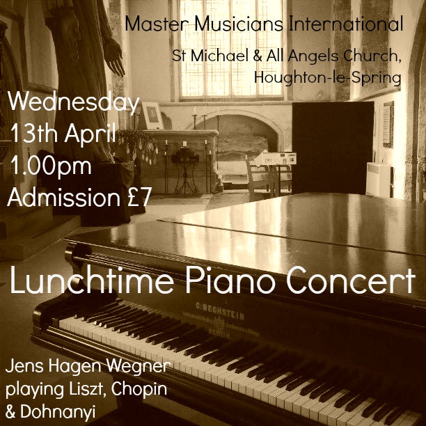 Lunchtime piano concert